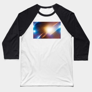 Seamless Holographic Texture X Baseball T-Shirt